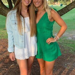 Sugarlips Green Romper